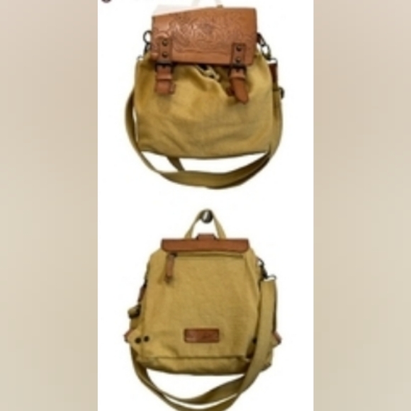 Lucky Brand ALMEDA Canvas Crossbody Bag - Picture 9 of 9